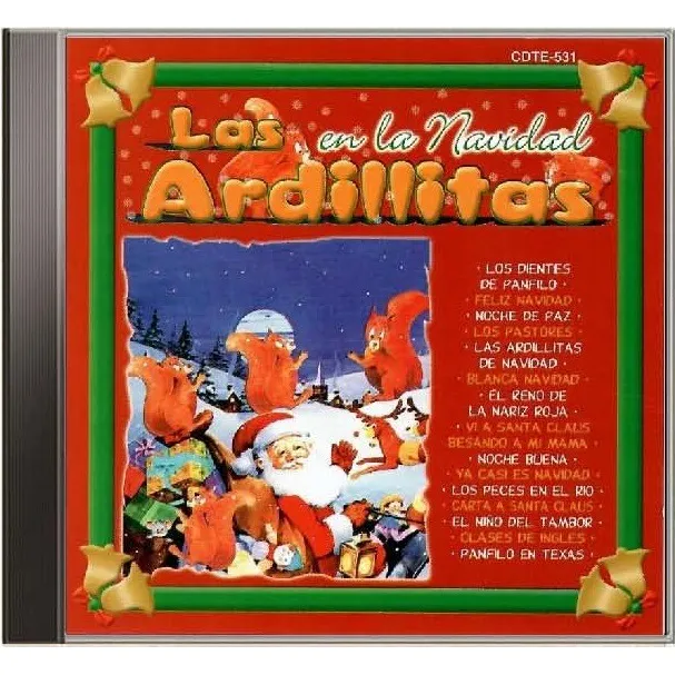 Las Ardillitas En La Navidad Cd