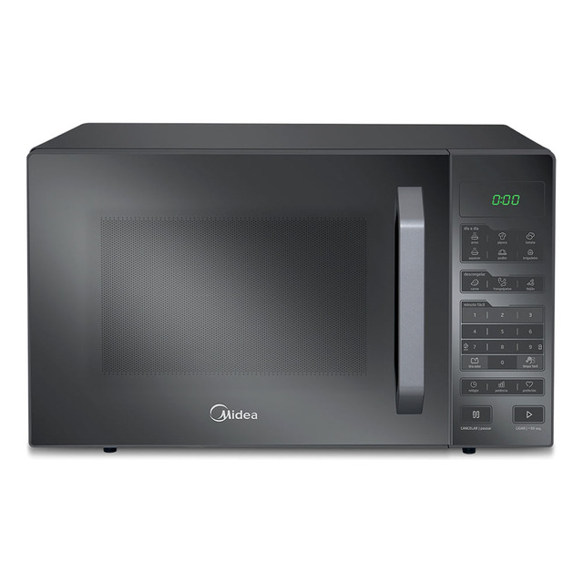 Micro-ondas 35l Prata Porta Espelhada Smartplate Midea 127v Micro-ondas 35l Prata Porta Espelhada Smartplate Midea 127v
