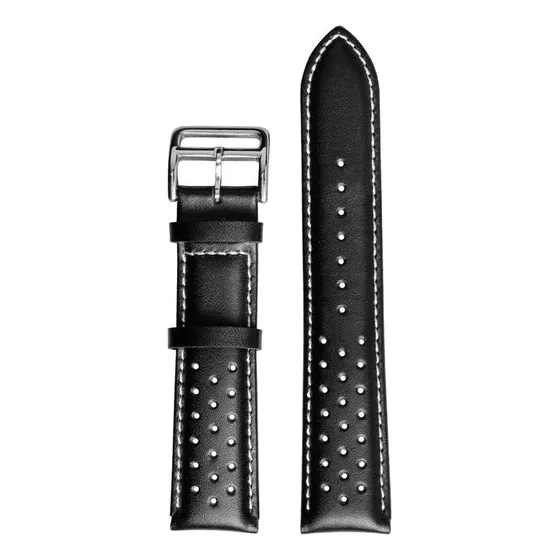 Pulseira De Couro Sports Rally Para Hugo Boss 1513815
