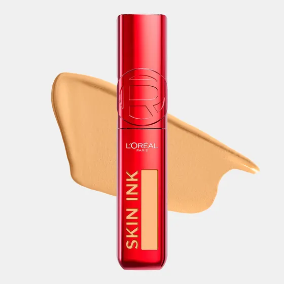 Base de maquillaje y corrector 2 en 1 Infallible Skin Ink de larga duración y resistente a transferencias, 15 ml de L'Óréal Paris