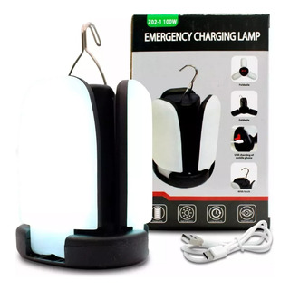 Foco Led Lampara De Emergencia Recargable Portátil Foco Led Lampara De Emergencia Recargable Portátil
