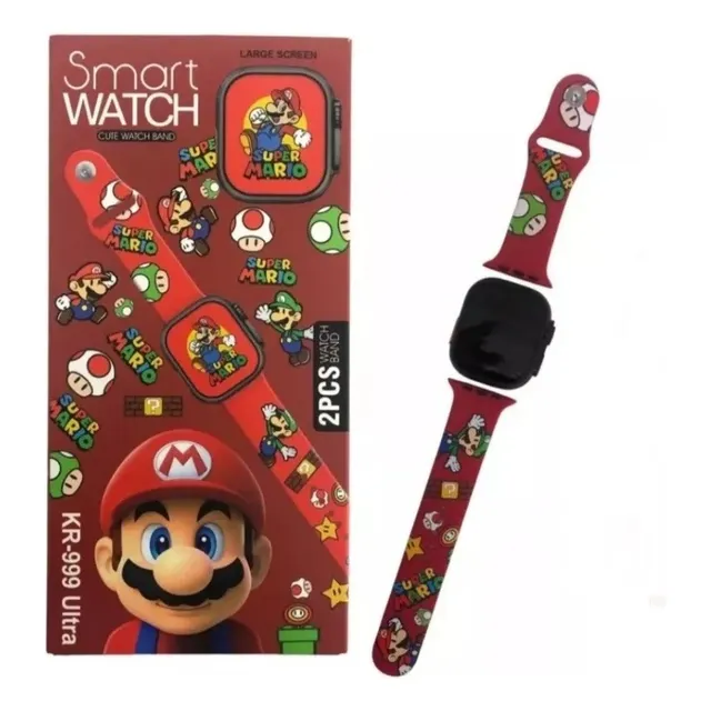 Reloj Inteligente Para Niños Super Heroes Super Mario Bros