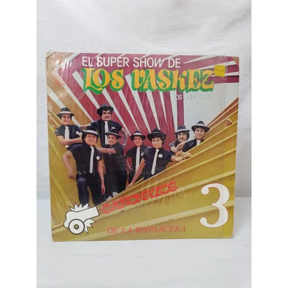 Cañonazos El Super Show De Los Vaskez Lp Vinilo Acetato