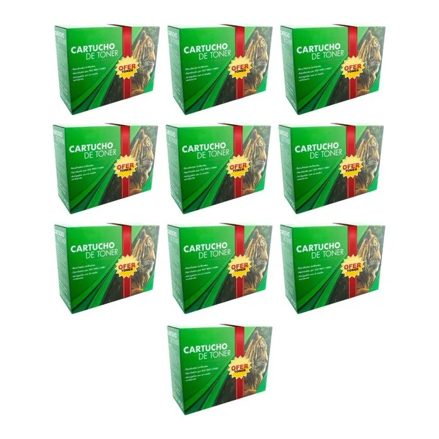 10 Pza Cf237a Toner Nuevo 37a Compatible Con M631