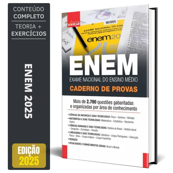 Apostila Caderno De Provas Enem