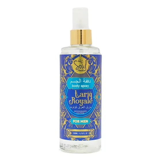 Body Splash Árabe Masculino 200ml Tariq Royale - Soul Cosméticos
