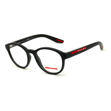 Óculos De Grau Prada Linea Rossa Preto Fosco Vps07p Dg0-1o1 145 Mm Preto Óculos De Grau Prada Linea Rossa Preto Fosco Vps07p Dg0-1o1 145 Mm Preto