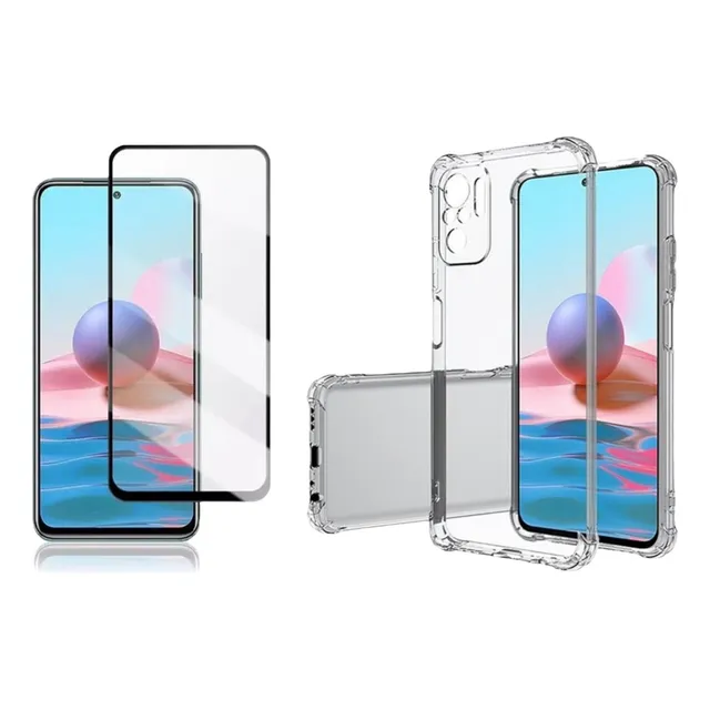 Capa Case Capinha P/ Redmi Note 10 4g / 10s + Pelicula Tela