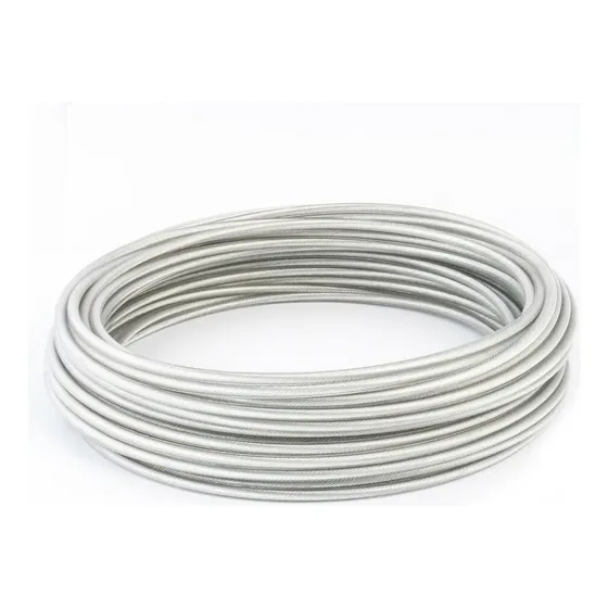 Cable Acero Recubierto Pvc 4mm 1x7 X Metro Tender Ropa