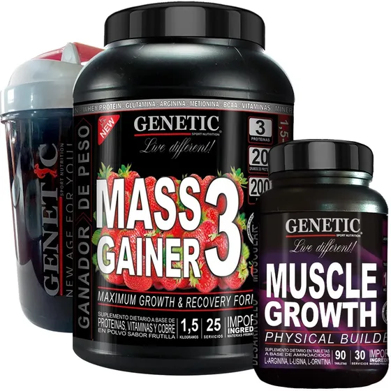 Ganador Masa Muscular L Arginina Amino Muscle Growth Genetic