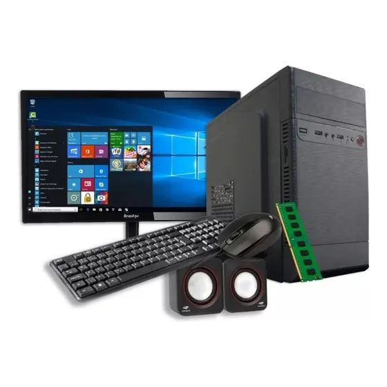 Computador Intel I5 10ª Geração 16gb Ddr4 Ssd 480gb Tela 21