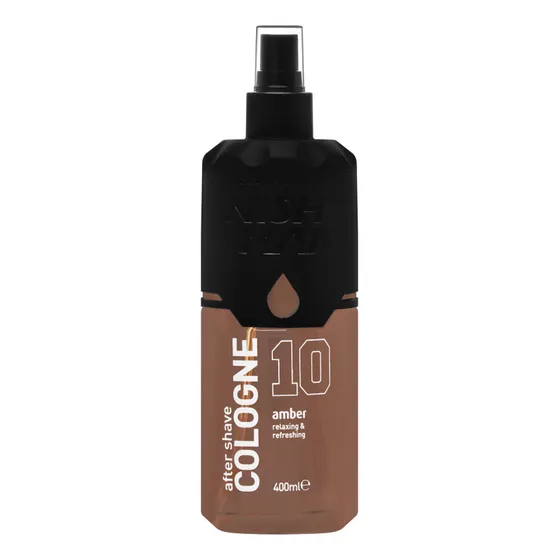 Nish Man After Shave Cologne 10 Amber 400ml Somos Tienda
