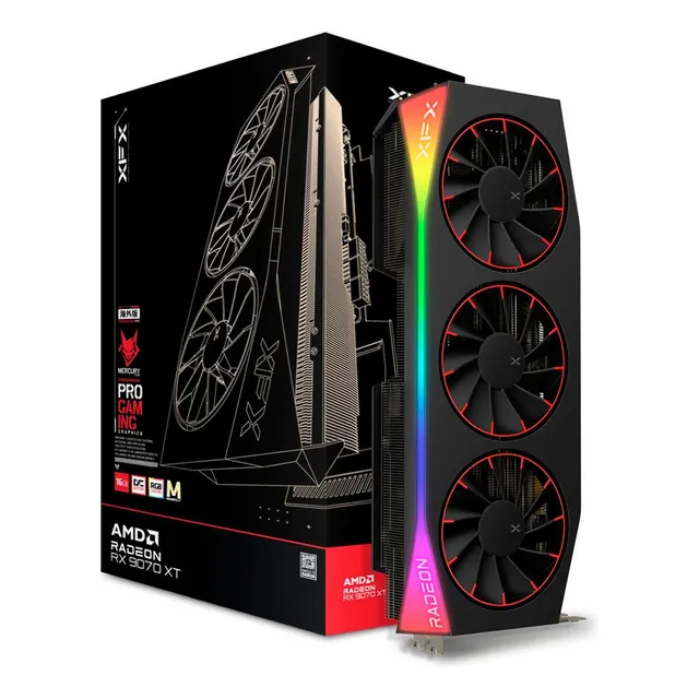 Xfx Magnetic Air Oc Rgb Amd Radeon Rx 9070 Xt 16gb Gddr6