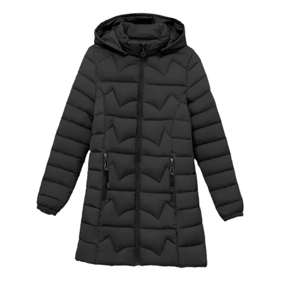 Campera Parka Uzspace Impermeable Con Capucha Dama El Rey