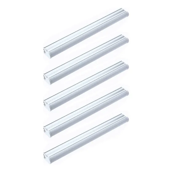5 Lámparas Led T5 De 4 W, 30 Cm, Smd 2835 40, Color Blanco,
