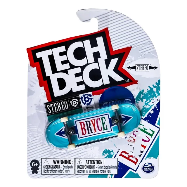Skate De Dedo Tech Deck Fingerboard Profissional + Adesivos