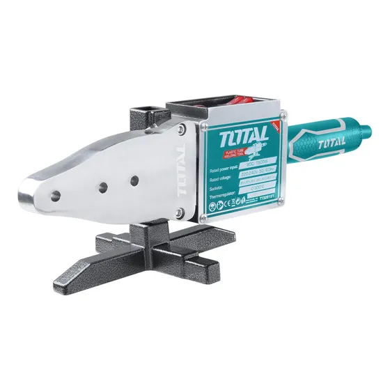 Termofusora Total, Línea Industrial - 1500w, 300ºc - 6 Boquillas 20/25/32/40/50/63mm - Incluye Maletín De Acero Y Accesorios - TT328151