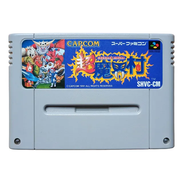 Super Ghouls And Ghosts Snes Sfc