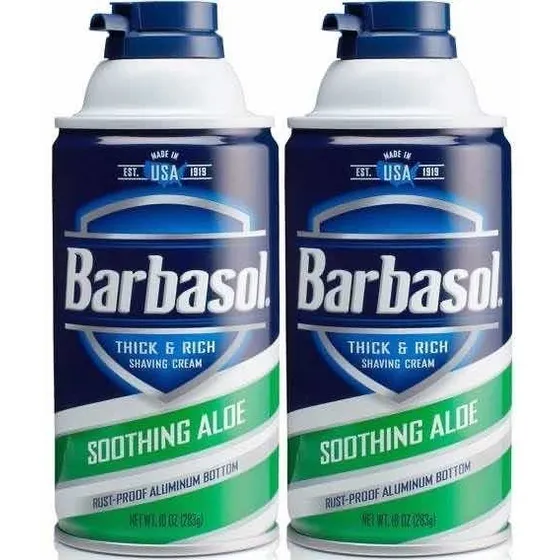 Crema De Afeitar Thick And Rich 2 And Pack Barbasol Espuma