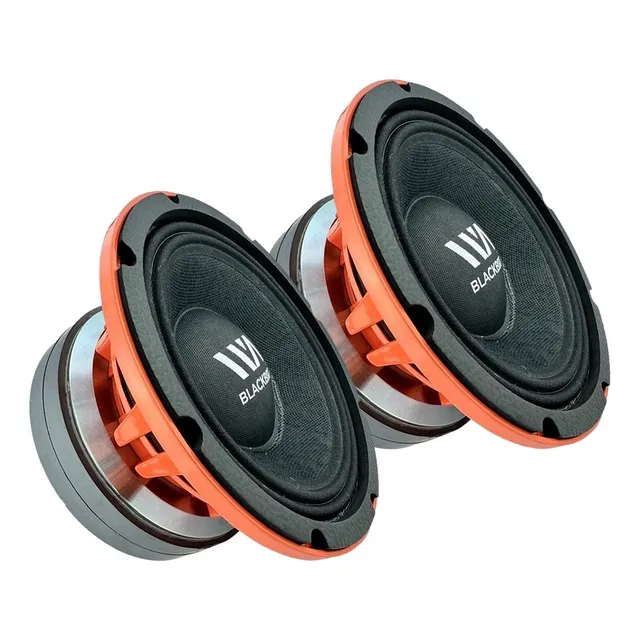 Medio Rango 8puLG War Audio Bb88v2 Black Bird 800watts 2pz