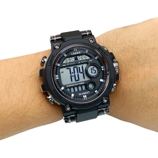 Reloj Deportivo Soort Luces Alarma Cronómetro Unixes