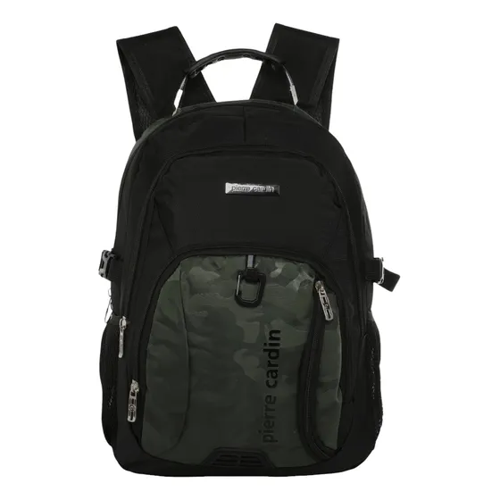 Mochila Portanotebook Pierre Cardin Usb 3 Divisiones C/funda