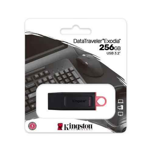 Pendrive 256gb Kingston Exodia Usb 3.2 Original