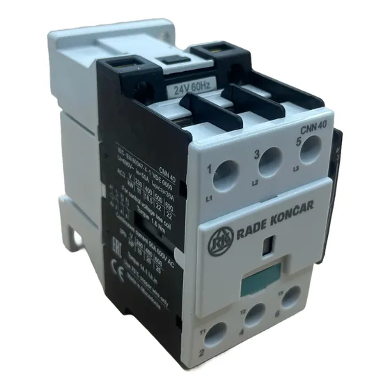 Contactor Cnn 40 10 Rade Koncar 38a 24-440v/60hz