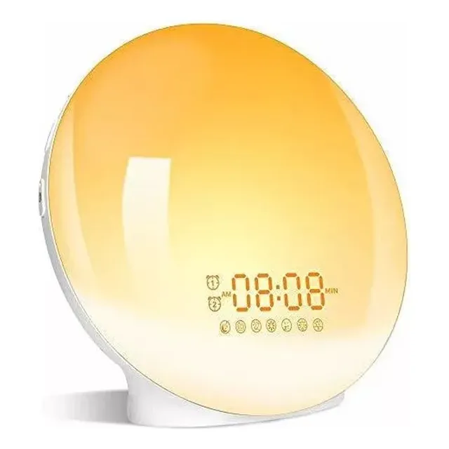 Luz Nocturna Ambiental Para Despertarse Al Amanecer, Multifu