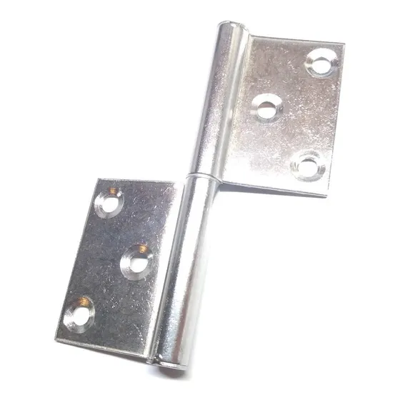 Bisagra Ficha Reversible Carpintero 3 Agujeros Acero Inoxida