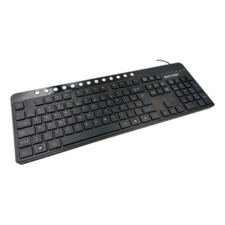 Teclado Preto Teclas Baixas Soft Touch Usb Multilaser Portug Teclado Preto Teclas Baixas Soft Touch Usb Multilaser Portug