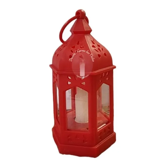 Vela Led Faro Rojo