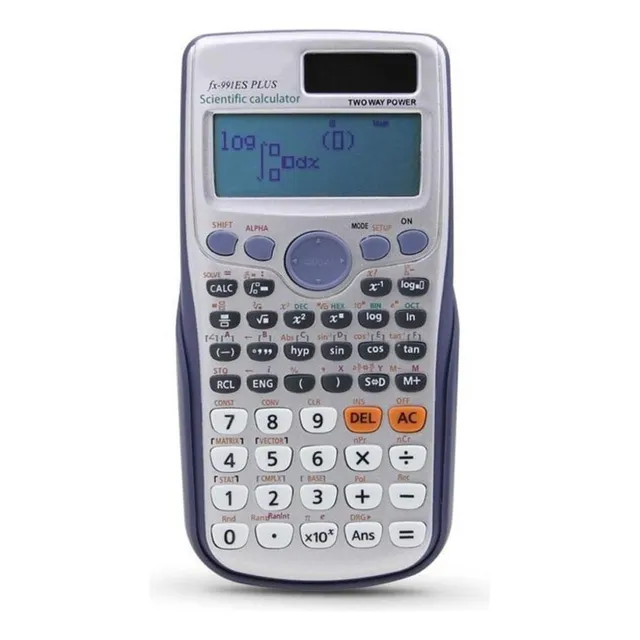 Fx-991es-plus Calculadora Genérica Científica 417 Funciones Color Gris