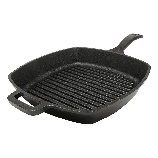 Sartén Westinghouse De Hierro Forjado Grill Color Negro