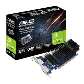 Tarjeta De Video Nvidia Geforce Gt 730 Asus Brk, 2gb Gddr5 Tarjeta De Video Nvidia Geforce Gt 730 Asus Brk, 2gb Gddr5