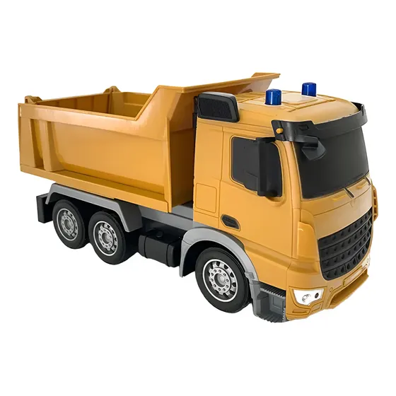 Juguete Camion Tolva A Control Remoto Amarillo Infnatil