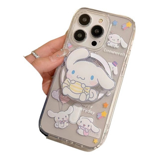 Funda De Teléfono Transparente Cartoon Rabbit Para 15/14 Pro Funda De Teléfono Transparente Cartoon Rabbit Para 15/14 Pro