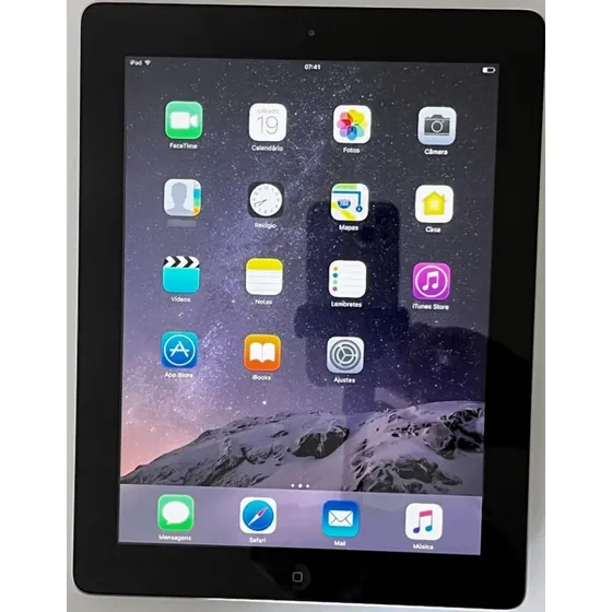Apple iPad 4 Geração 16gb Bateria 100% Original Ios 10.3.4