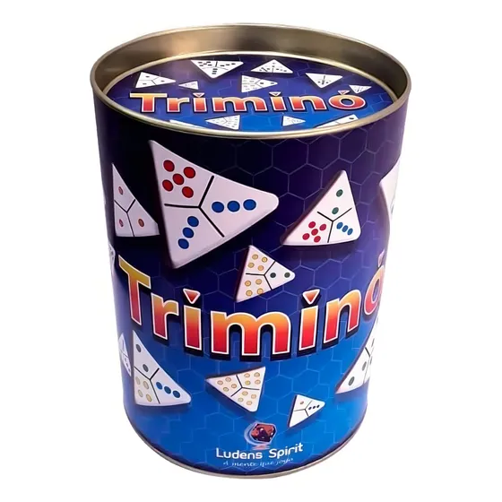 Jogo Trimino Abstrato Ludens Spirit Jp036 Lata
