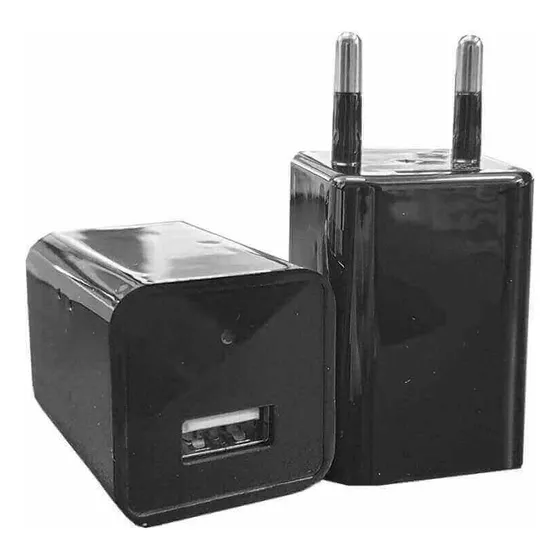 Camera Wireless Carregador Casa Do Espiao Minuscula Wifi