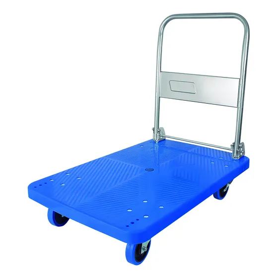 Carrito con plataforma de plástico 150kg