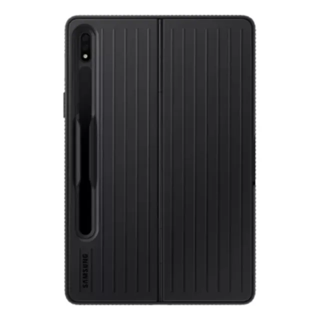 Funda Protectora Standing Cover Para Galaxy Tab S8 Samsung Color Negro