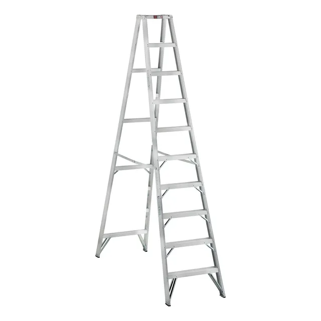 Escalera Tijera 10 Pasos Uso Pesado