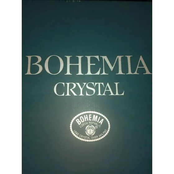 Cristal Bohemia Whisky Vino Florero Vasos