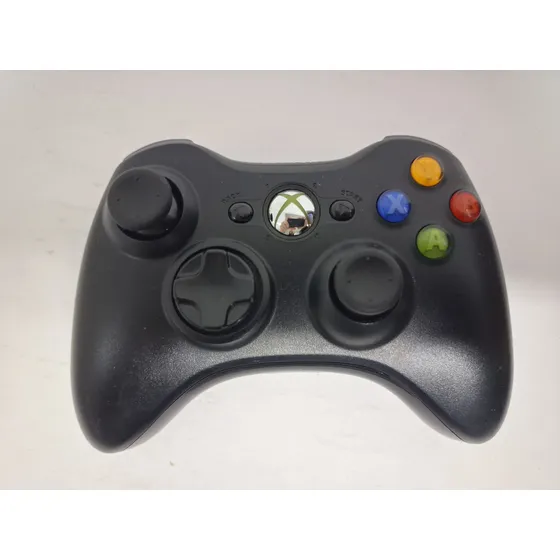 Controle Sem Fio Xbox 360 Original Revisado Preto Slim