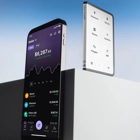 Ledger Stax Hardware Wallet Billetera Fisica Alta Seguridad