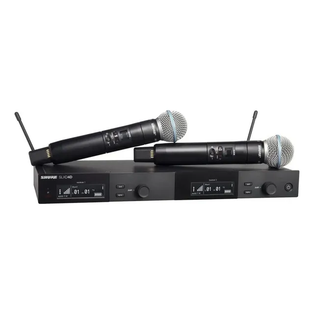 Shure Slxd24d-b58 Sistema Inalámbrico Doble Micrófono Beta58