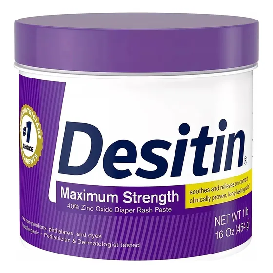 Desitin Maxima Fuerza Crema Anti Pañalitis 454g Morada
