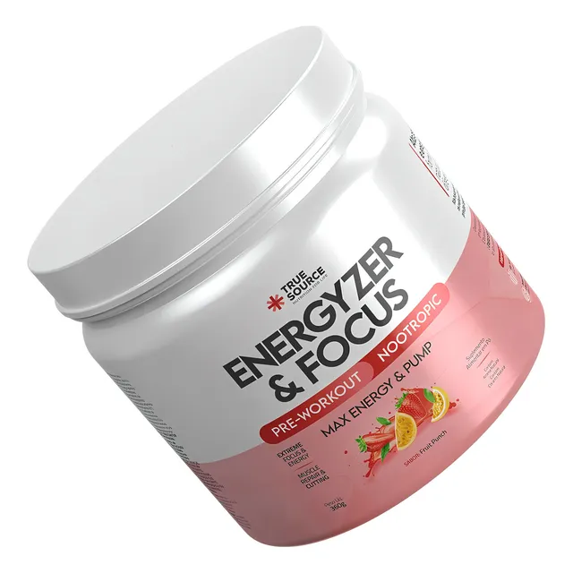 Pré Treino Energyzer Fruit Punch - True Source 360g