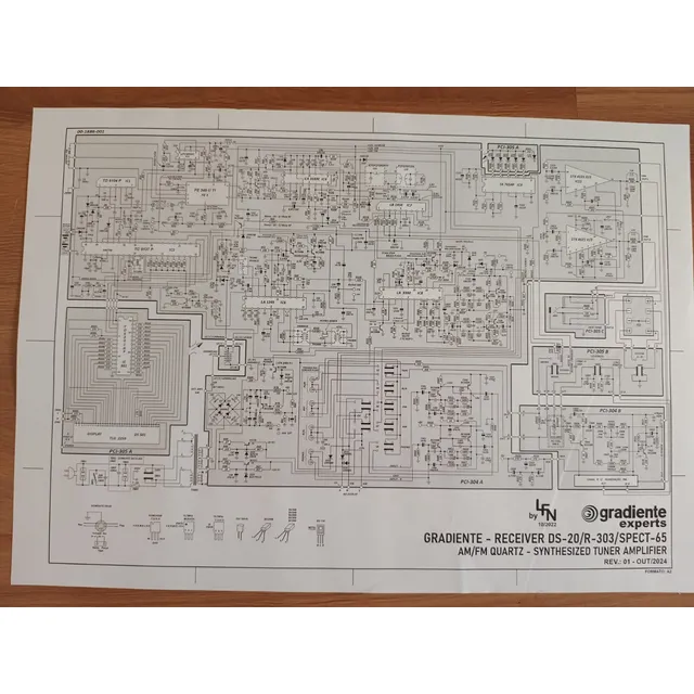 Manual Esquema Elétrico Gradiente Receiver Ds20 Spect65 R303